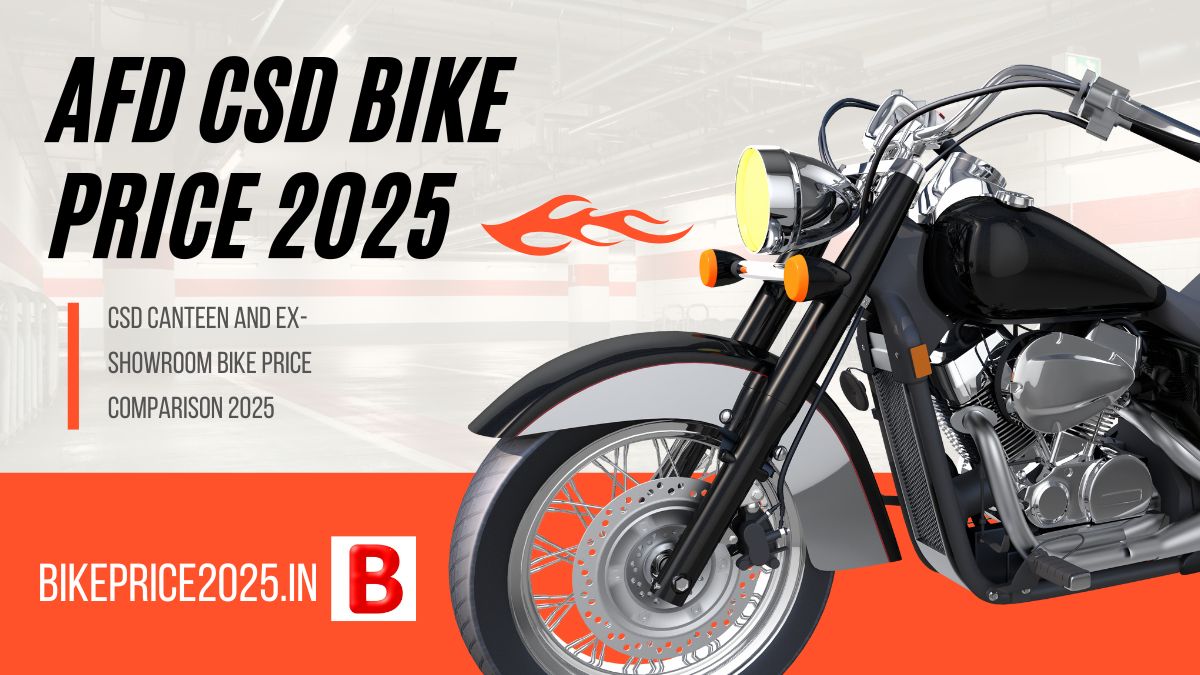 CSD Bike Price 2025